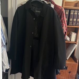 Men’s lauren Ralph Lauren black coat 52R